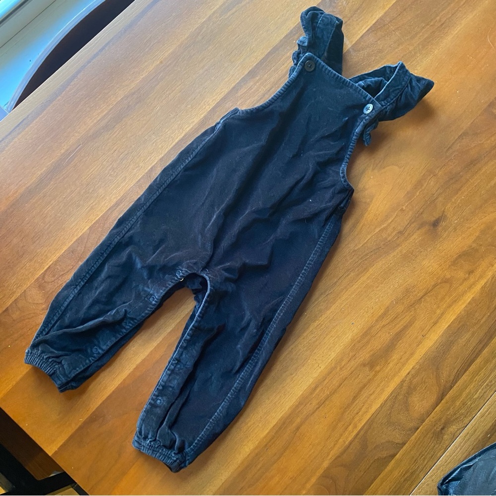 Velour overalls 24m toddler